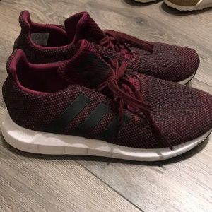 Maroon Adidas Swift Run